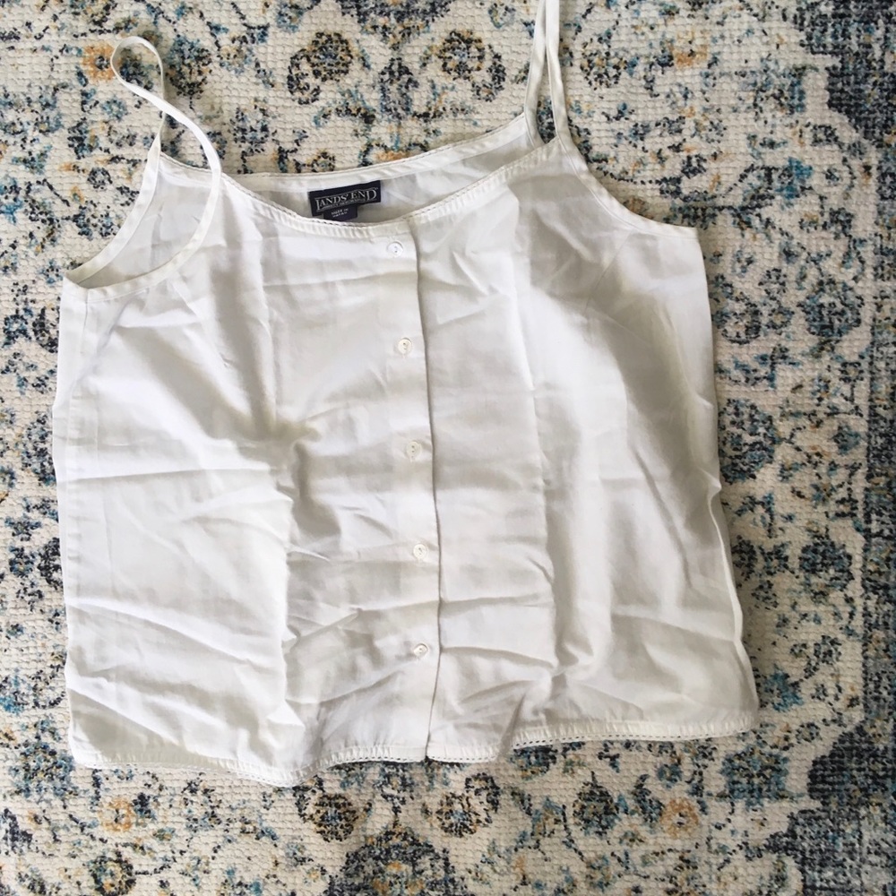 Cute white tank